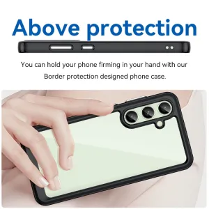 CRYSTAL Ochranný obal pre Samsung Galaxy S24 FE 5G čierny