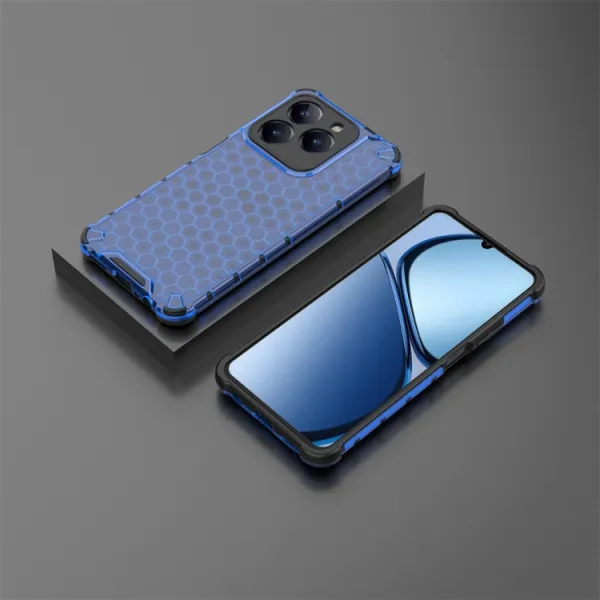 HONEYCOMB Ochranný kryt Realme C61 modrý