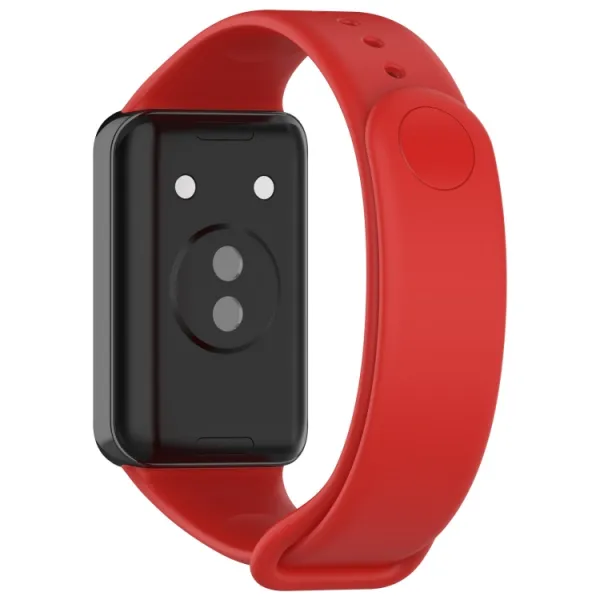 SILICONE Vymeniteľný remienok pre Honor Band 9 červený