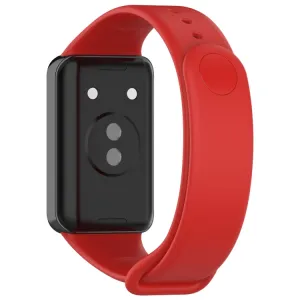 SILICONE Vymeniteľný remienok pre Honor Band 9 červený