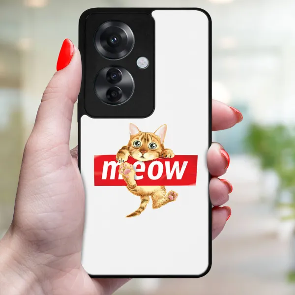 MY ART Ochranný kryt pre Oppo Reno11 F 5G MEOW (183)