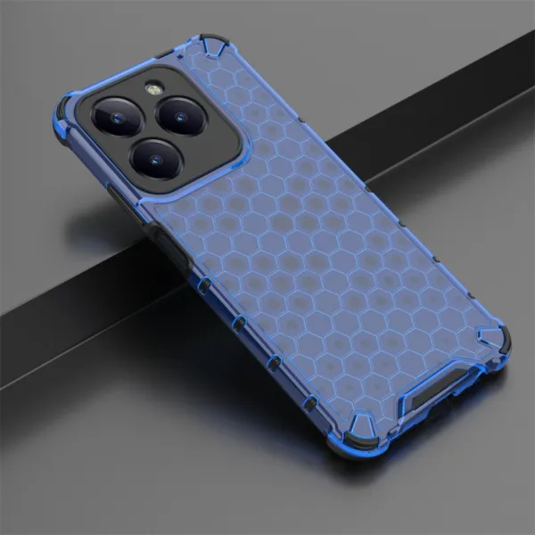 HONEYCOMB Ochranný kryt Realme C61 modrý