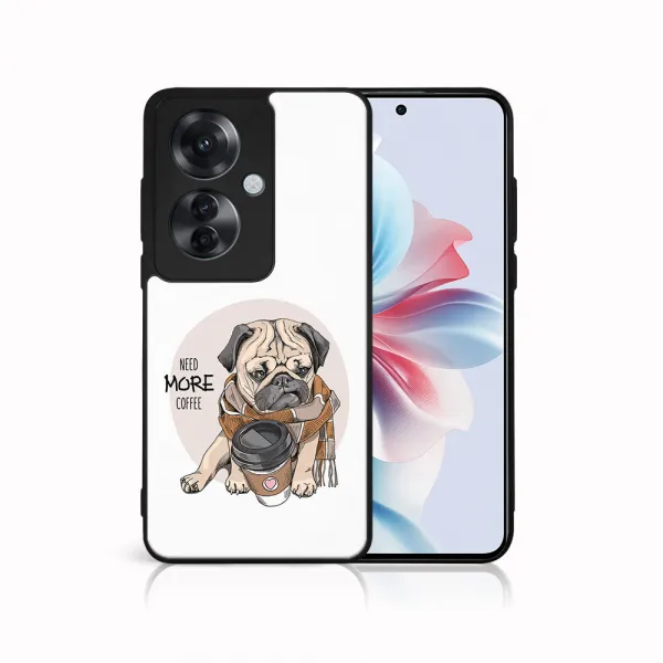 MY ART Ochranný kryt pre Oppo Reno11 F 5G MORE COFFEE (184)