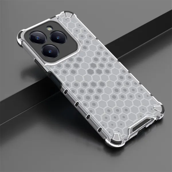 HONEYCOMB Ochranný kryt Realme C61 priehľadný