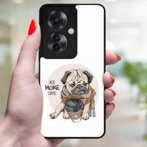 MY ART Ochranný kryt pre Oppo Reno11 F 5G MORE COFFEE (184)