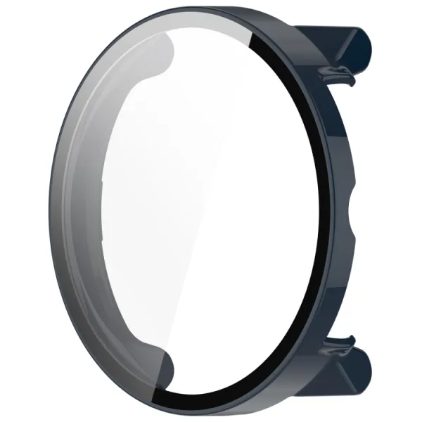 PC FULL COVER Plastový kryt so sklom pre Suunto Race S tmavomodrý