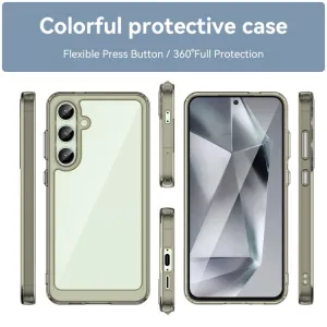 CRYSTAL Ochranný obal pre Samsung Galaxy S24 FE 5G šedý