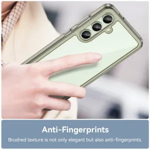 CRYSTAL Ochranný obal pre Samsung Galaxy S24 FE 5G šedý