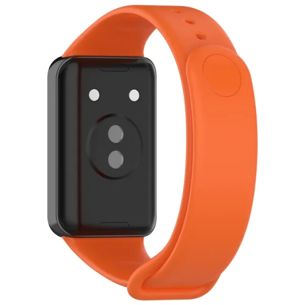 SILICONE Vymeniteľný remienok pre Honor Band 9 oranžový