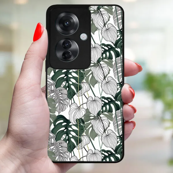MY ART Ochranný kryt pre Oppo Reno11 F 5G LEAF (175)