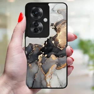 MY ART Ochranný kryt pre Oppo Reno11 F 5G GREY MARBLE (140)