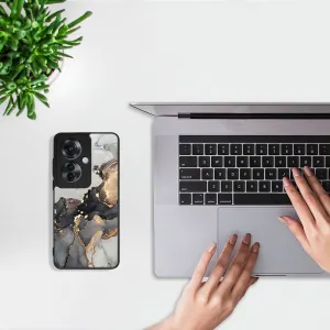 MY ART Ochranný kryt pre Oppo Reno11 F 5G GREY MARBLE (140)