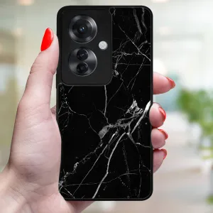 MY ART Ochranný kryt pre Oppo Reno11 F 5G BLACK MARBLE (142)