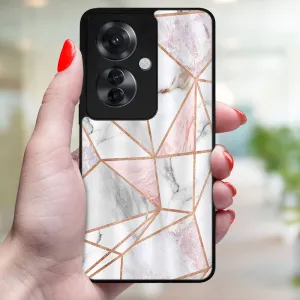 MY ART Ochranný kryt pre Oppo Reno11 F 5G PINK MARBLE (143)