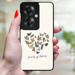 MY ART Ochranný kryt pre Oppo Reno11 F 5G BUTTERFLIES (240)