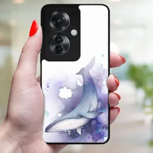 MY ART Ochranný kryt pre Oppo Reno11 F 5G WHALE (242)