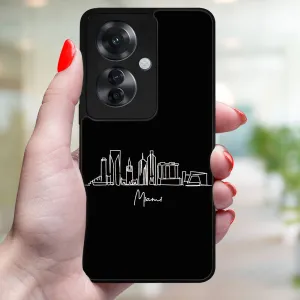 MY ART Ochranný kryt pre Oppo Reno11 F 5G MIAMI (211)