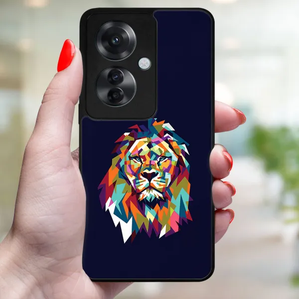 MY ART Ochranný kryt pre Oppo Reno11 F 5G LION (246)