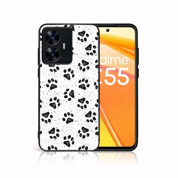 MY ART Ochranný kryt pre Realme C55 PAWS (185)