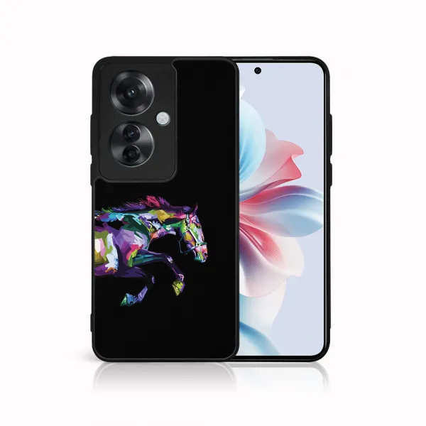 MY ART Ochranný kryt pre Oppo Reno11 F 5G HORSE (249)