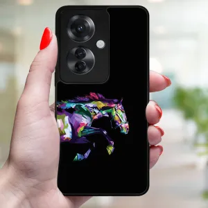 MY ART Ochranný kryt pre Oppo Reno11 F 5G HORSE (249)