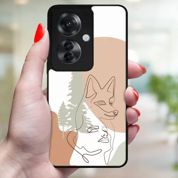 MY ART Ochranný kryt pre Oppo Reno11 F 5G FOX (191)