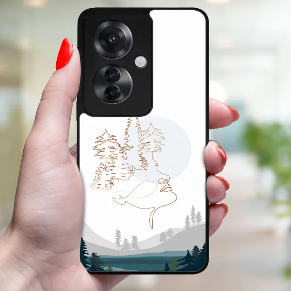 MY ART Ochranný kryt pre Oppo Reno11 F 5G LAKE (192)
