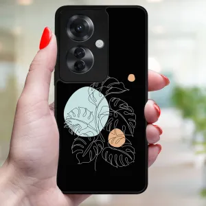 MY ART Ochranný kryt pre Oppo Reno11 F 5G MONSTERA (194)
