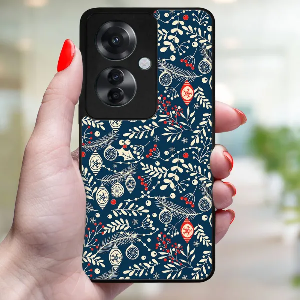 MY ART Kryt s vianočným dizajnom Oppo Reno11 F 5G MISTLETOE (070)