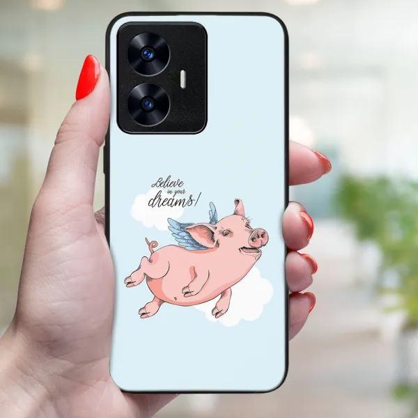 MY ART Ochranný kryt pre Realme C55 PIG (186)