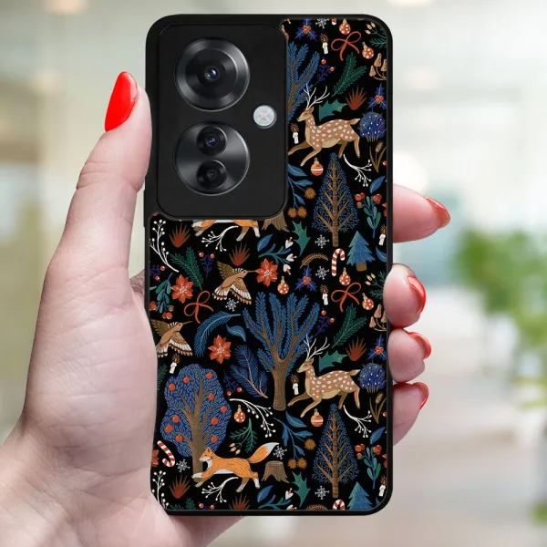 MY ART Kryt s vianočným dizajnom Oppo Reno11 F 5G WINTER (071)
