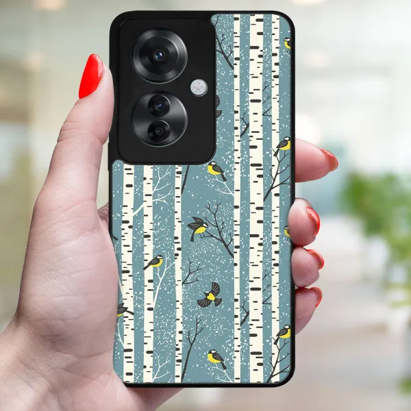 MY ART Kryt s vianočným dizajnom Oppo Reno11 F 5G BIRCH (072)