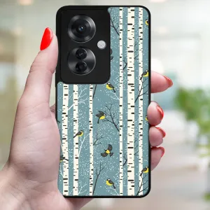 MY ART Kryt s vianočným dizajnom Oppo Reno11 F 5G BIRCH (072)