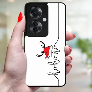 MY ART Kryt s vianočným dizajnom Oppo Reno11 F 5G HOHOHO (073)
