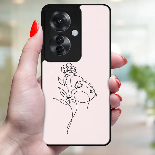 MY ART Ochranný kryt pre Oppo Reno11 F 5G ROSE GIRL (198)
