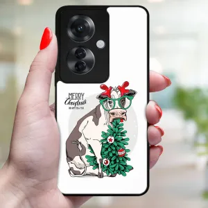 MY ART Kryt s vianočným dizajnom Oppo Reno11 F 5G MERRY CHRISTMAS (074)