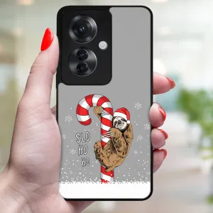 MY ART Kryt s vianočným dizajnom Oppo Reno11 F 5G CANDY (076)