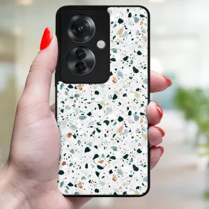 MY ART Ochranný kryt pre Oppo Reno11 F 5G GREY TERRAZZO (163)