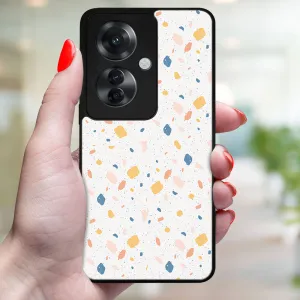 MY ART Ochranný kryt pre Oppo Reno11 F 5G ORANGE TERRAZZO (165)