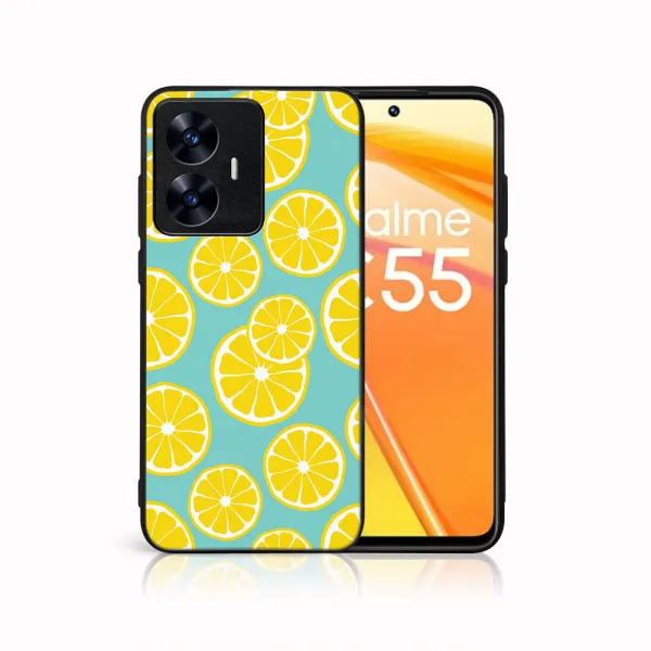 MY ART Ochranný kryt pre Realme C55 LEMON (121)