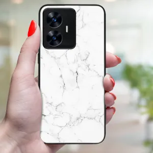 MY ART Ochranný kryt pre Realme C55 WHITE MARBLE (144)