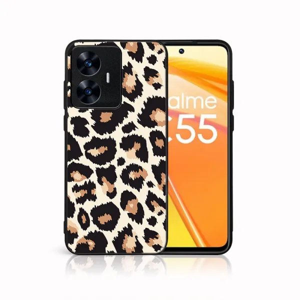 MY ART Ochranný kryt pre Realme C55 LEOPARD PRINT (238)