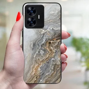 MY ART Ochranný kryt pre Realme C55 BEIGE (151)
