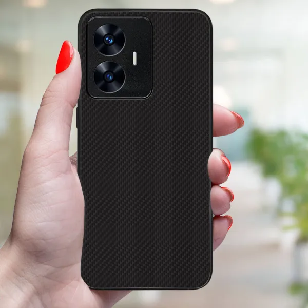 MY ART Ochranný kryt pre Realme C55 CARBON (231)