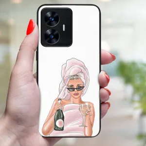 MY ART Ochranný kryt pre Realme C55 CHAMPAGNE (134)