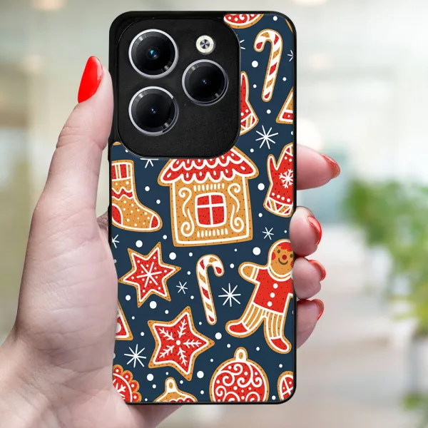 MY ART Kryt s vianočným dizajnom Infinix Hot 40 / Hot 40 Pro CHRISTMAS (069)