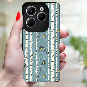 MY ART Kryt s vianočným dizajnom Infinix Hot 40 / Hot 40 Pro BIRCH (072)