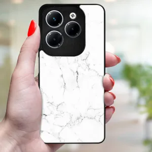 MY ART Ochranný kryt pre Infinix Hot 40 / Hot 40 Pro WHITE MARBLE (144)