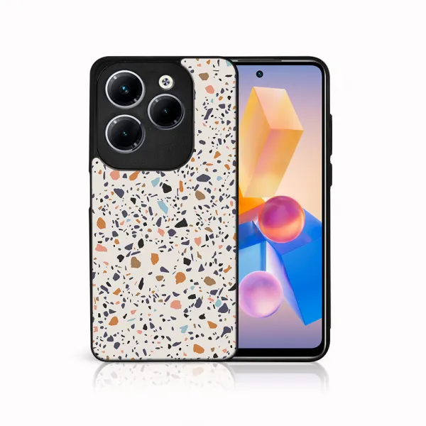 MY ART Ochranný kryt pre Infinix Hot 40 / Hot 40 Pro BEIGE TERRAZZO (162)