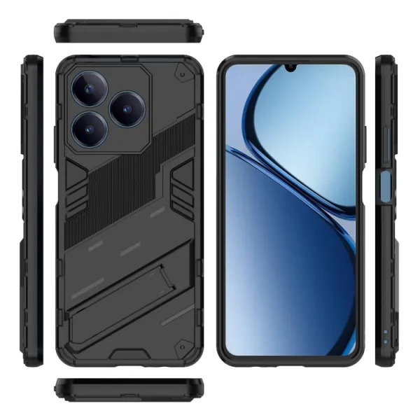 BIB Ochranný obal so stojanom pre Realme C63 čierny